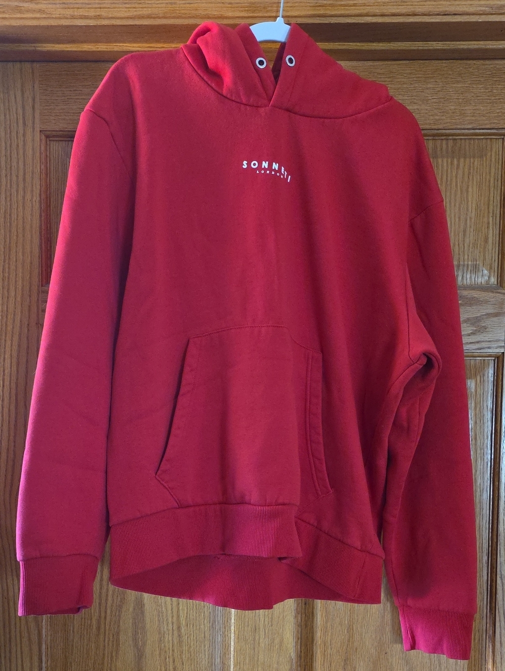 Sonneti London Men's Red Hoodie Sweatshirt Size 3XL